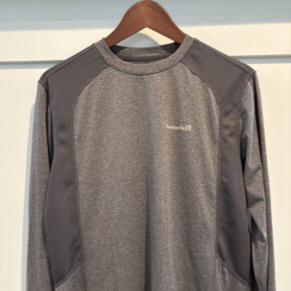 Avalanche Outdoor Apparel Shirt Men Medium Gray Performance Fabric Base Layer - Picture 1 of 12